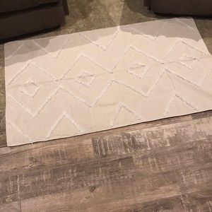 Brand New Gorgeous Neutral Textile Rug